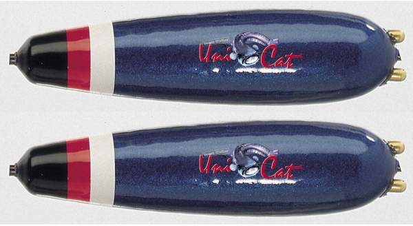 2 Stück Uni Cat Unterwasserpose mit Vibrokörper - Rattle Subfloat - U-Pose mit Rasseln - 50g
